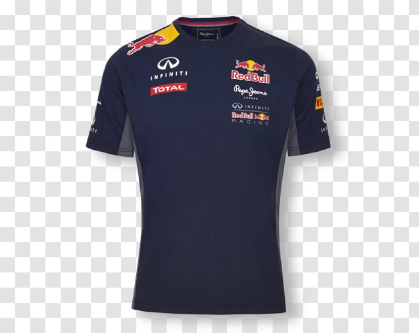 T-shirt Red Bull Racing Formula 1 Polo Shirt Clothing - Jeans Transparent PNG