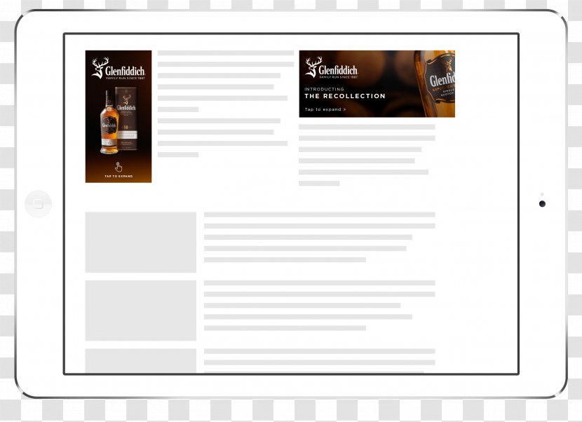Multimedia Brand Font - Glenfiddich Transparent PNG