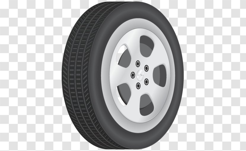 Motor Vehicle Tires Car Adobe Illustrator Vector Graphics Alloy Wheel - Tutorial Transparent PNG