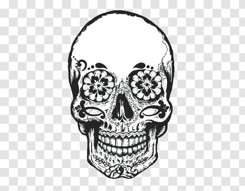 Calavera Day Of The Dead Drawing Skull Clip Art - Death - Cap Transparent PNG