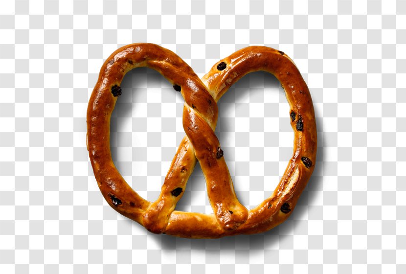 Pretzel Auntie Anne's Raisin Food Bagel - Roll Dough Transparent PNG