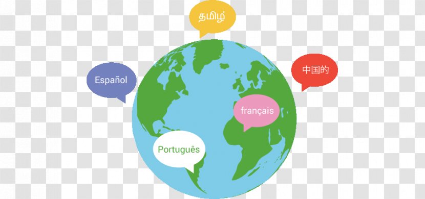 Multilingualism Language Customer Service - Organism - Globe Transparent PNG