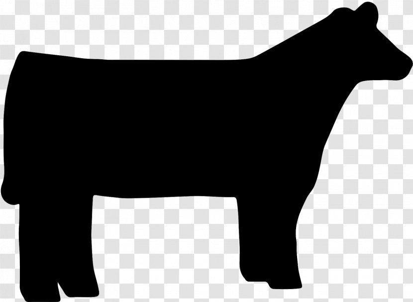 Shorthorn Hereford Cattle Angus Beef Clip Art - Black - Sheep Transparent PNG