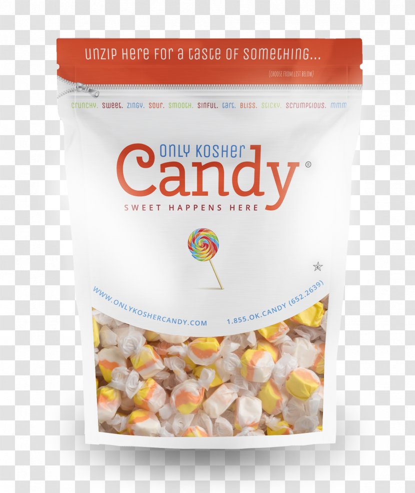 Breakfast Cereal Kosher Foods Salt Water Taffy Gummi Candy - Corn Sack Transparent PNG