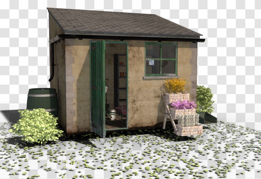 Shed Gazebo Garden Summer House Pergola - Landscape Park - Cottage Transparent PNG