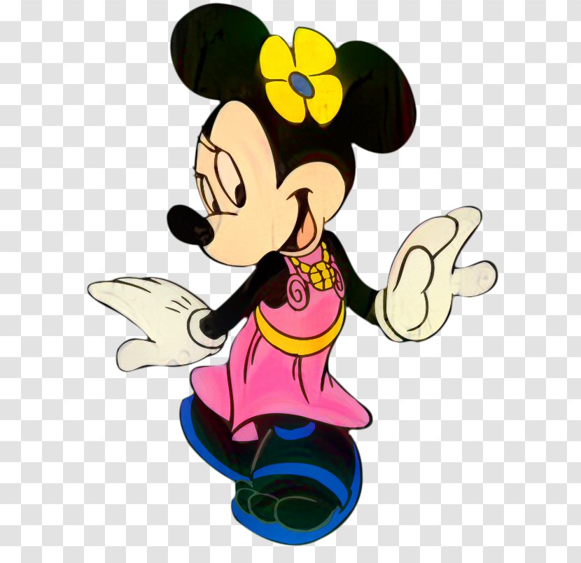 Clip Art Minnie Mouse Mickey Free Content Illustration - Gesture - Drawing Transparent PNG