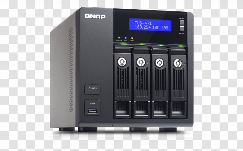 Network Storage Systems QNAP Systems, Inc. TS-470 Data Serial ATA - Device - 4G DATA Transparent PNG