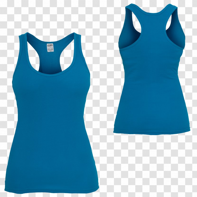 T-shirt Sleeveless Shirt Top Camisole Turquoise - Sleeve - Urban Women Transparent PNG