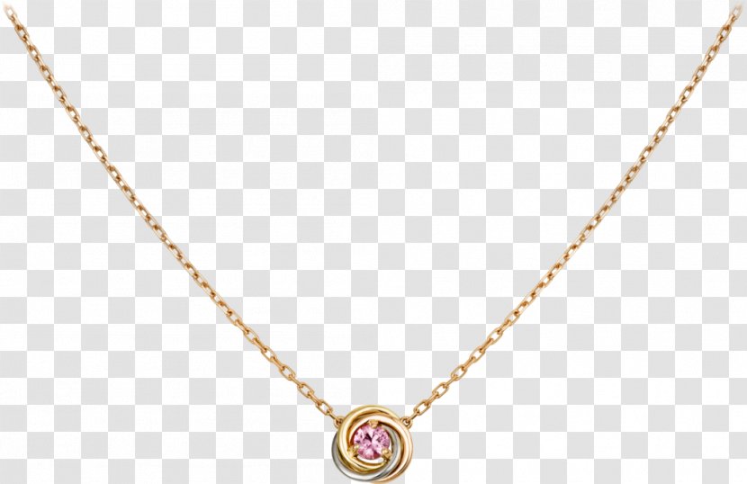 Necklace Cartier Charms & Pendants Jewellery Gold - Ring Transparent PNG