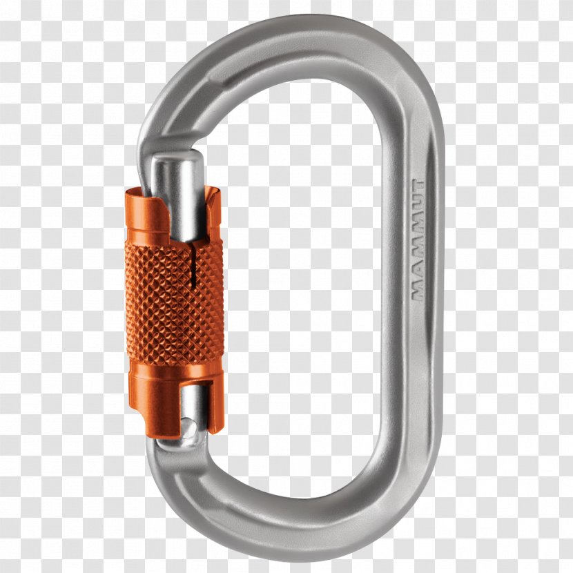 Carabiner Mammut Sports Group Climbing Oval Belaying - Big Wall - Sling Transparent PNG