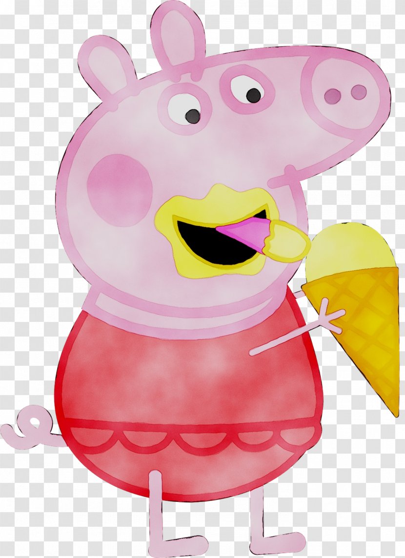 Illustration Cartoon Product Design Snout Character - Pink Transparent PNG