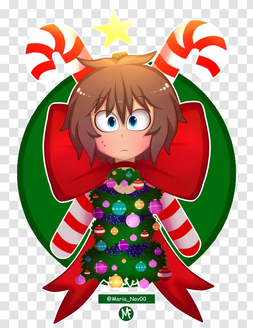 Christmas Tree Elf Gift Ornament - Flower Transparent PNG