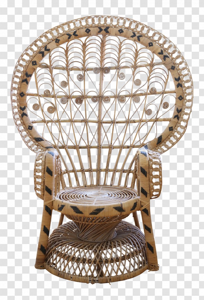 Chair Table Wicker Rattan Bedroom - Pillow - Noble Transparent PNG