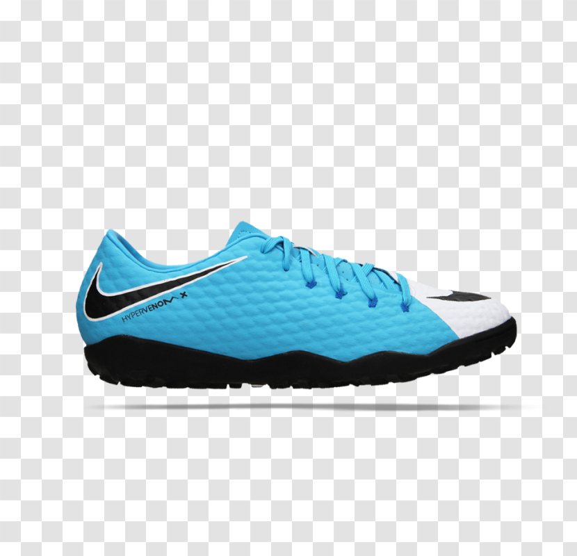 Nike Hypervenom Shoe Football Boot Sneakers - Azure - Motion Blur Transparent PNG