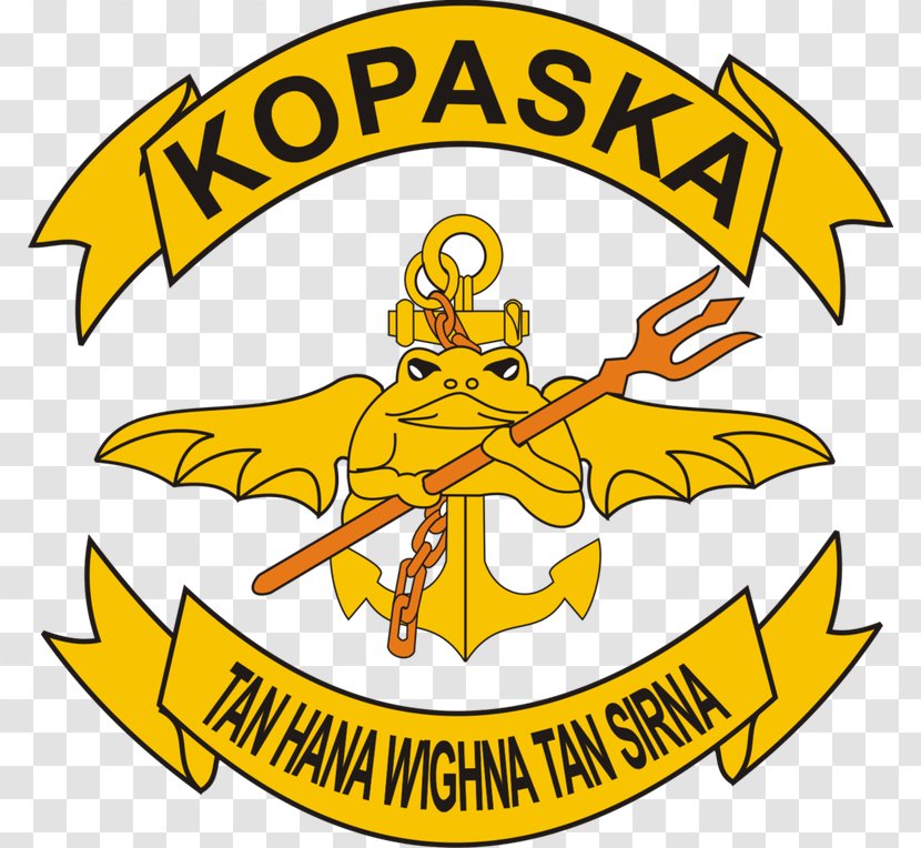 Indonesian National Armed Forces KOPASKA Army Navy - Logo - Pasukan Operasi Khusus Transparent PNG