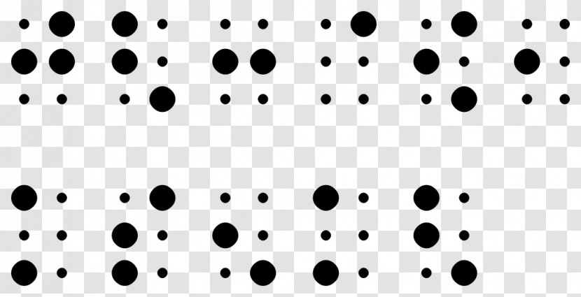 Korean Braille Hangul Mainland Chinese - Rectangle - White Transparent PNG