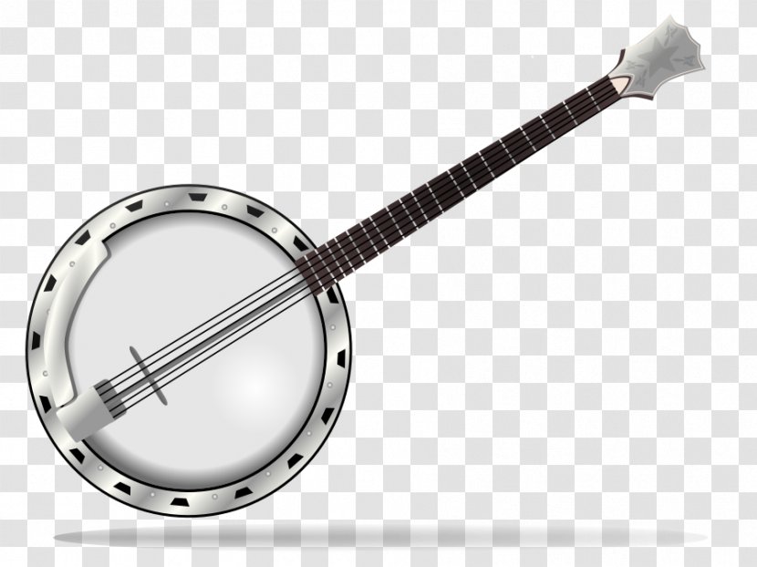 Banjo Musical Instruments String Clip Art - Cartoon - Gnokii Transparent PNG