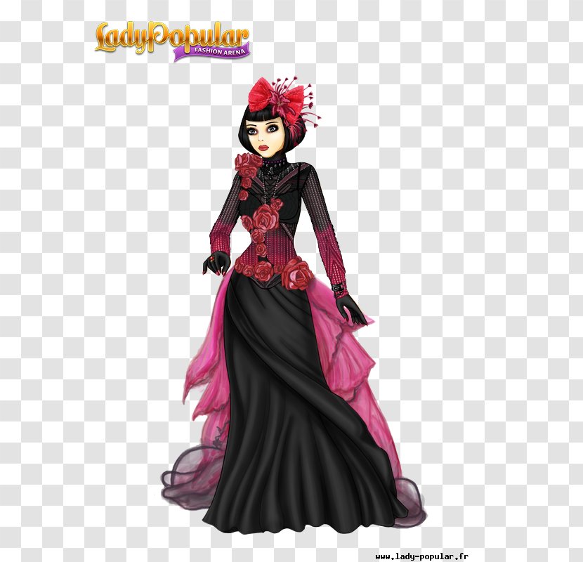 Lady Popular Video Game Fashion XS Software - Competition - Wednesday Addams Transparent PNG