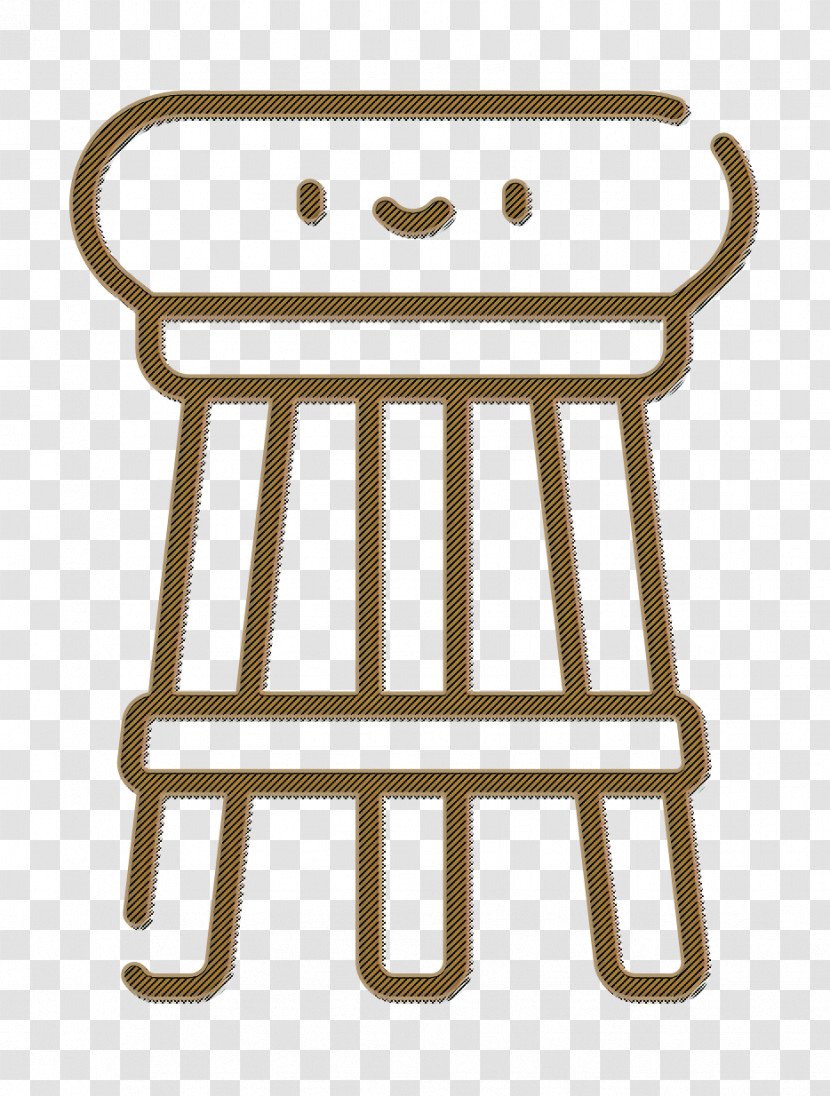 Stool Icon Night Party Icon Furniture And Household Icon Transparent PNG