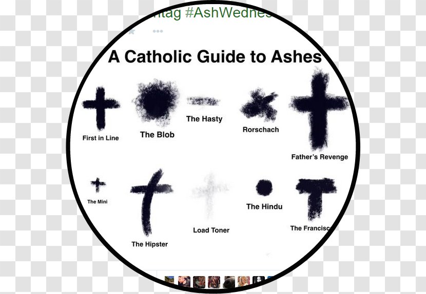 Ash Wednesday Catholicism Christianity Social Media Lent - Silhouette Transparent PNG