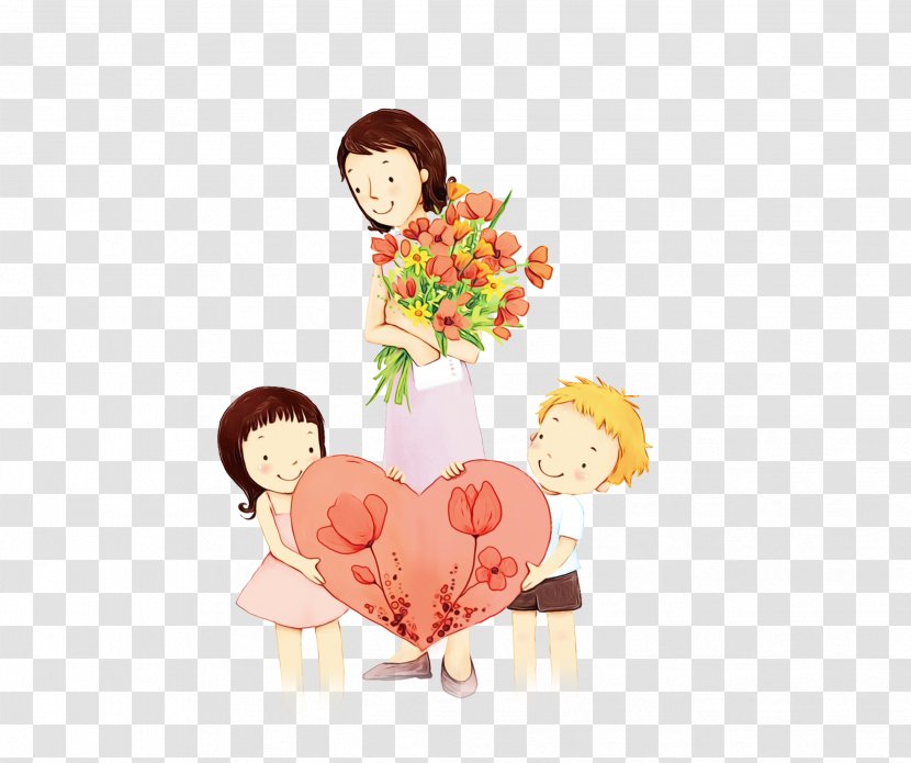 Valentines Day Cartoon - Food - Plant Love Transparent PNG