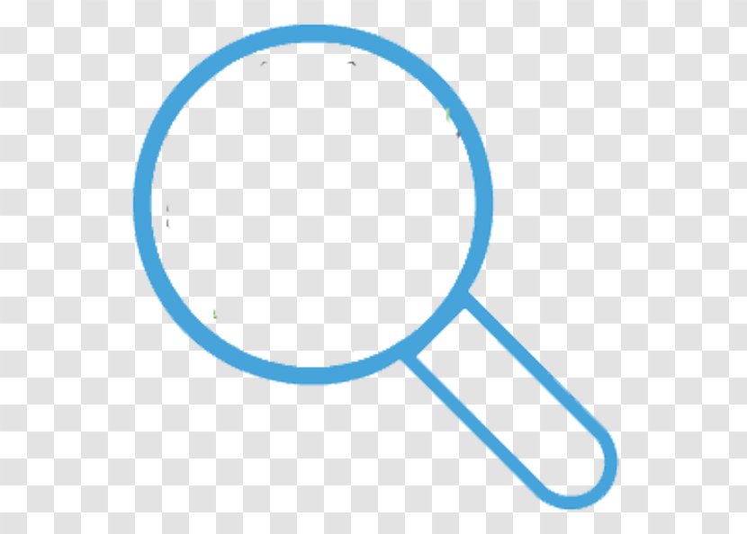 Magnifying Glass Icon - Computer Network - Blue Transparent PNG