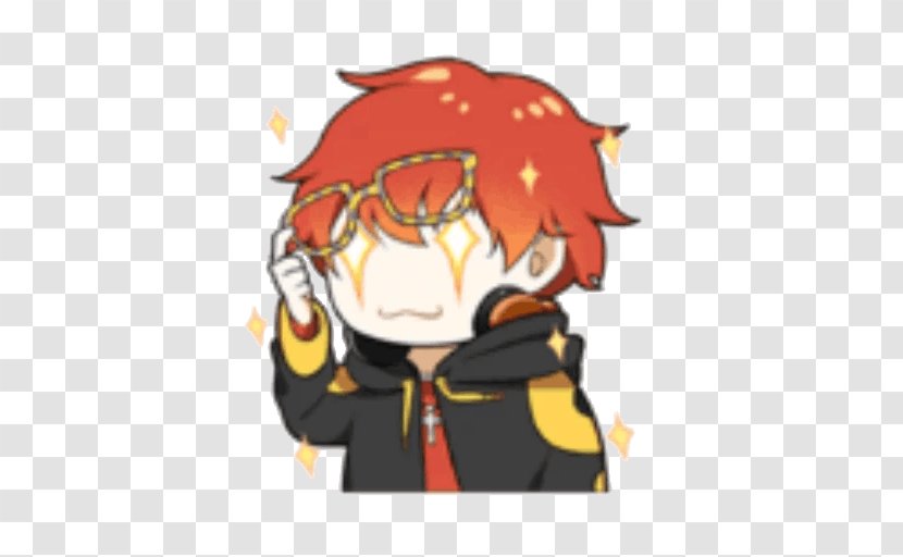 Mystic Messenger Sticker Video Game Emoticon - Heart - Frame Transparent PNG