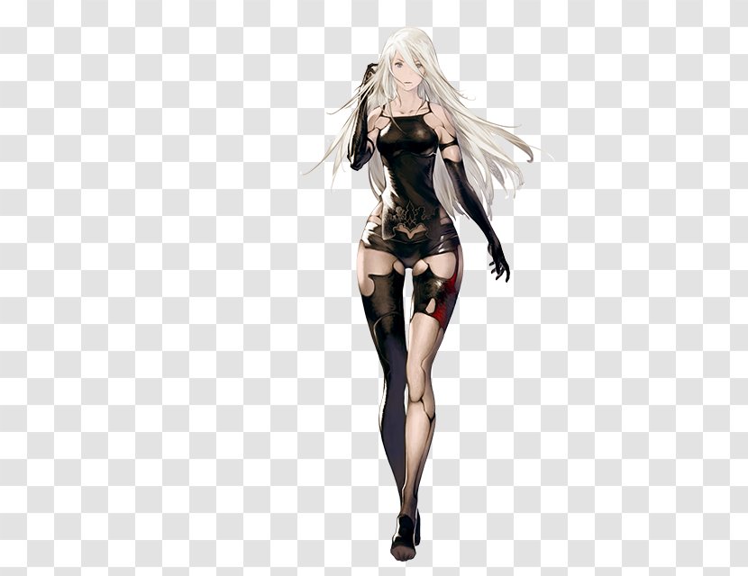 Nier: Automata SINoALICE Final Fantasy: Brave Exvius Cosplay - Silhouette Transparent PNG