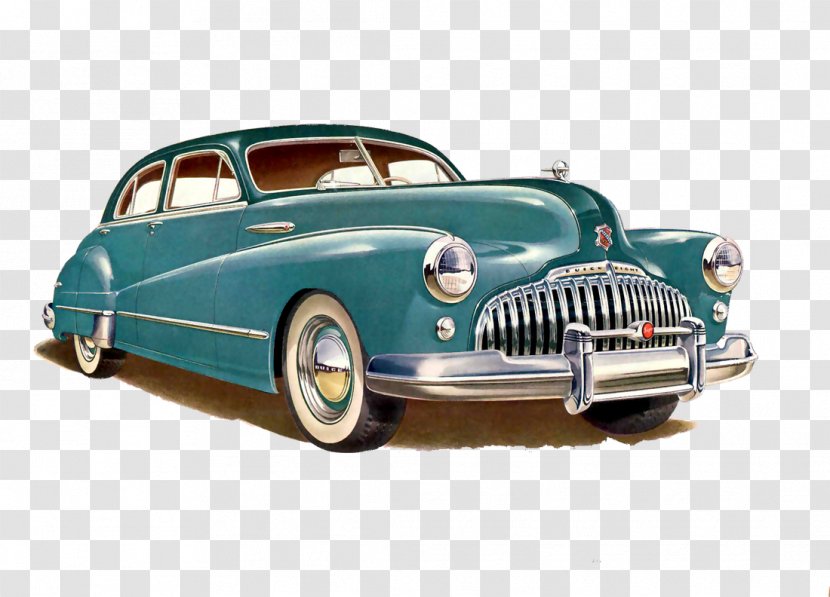 Buick Super Mid-size Car Vintage - Writer Transparent PNG