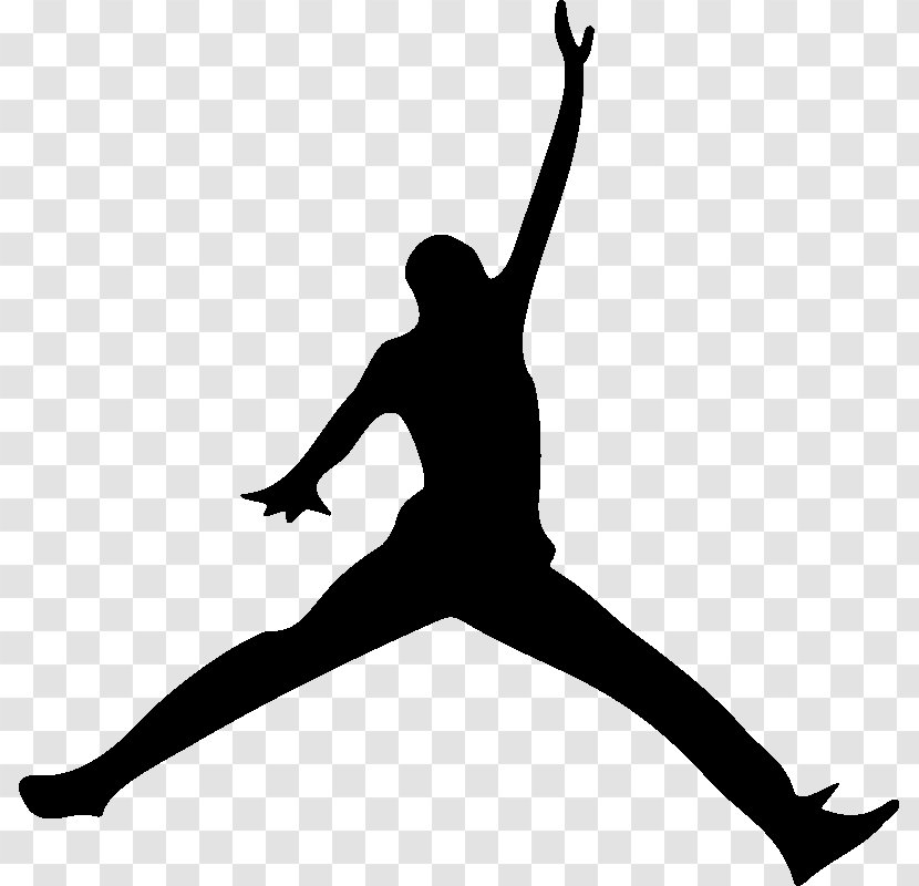 Jumpman Air Jordan Nike Max Force 1 - Physical Fitness - Football Silhouette Transparent PNG