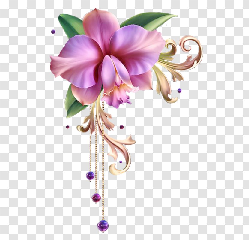 Floral Design Watercolour Flowers Cut Clip Art - Flower Transparent PNG