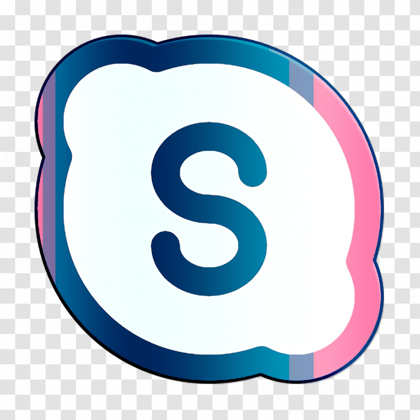 Social Media Color Icon Skype Icon Transparent PNG