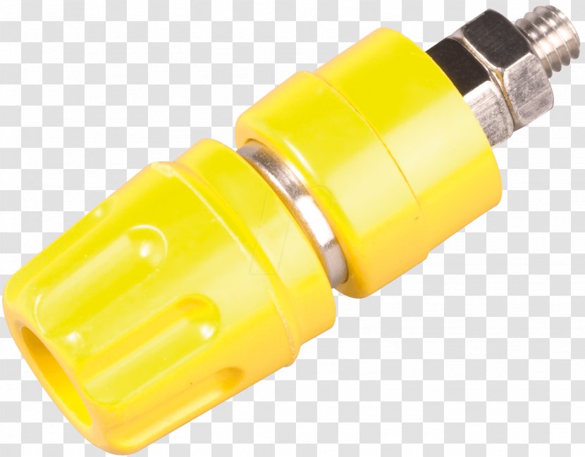 Yellow Binding Post Terminal Communist Party Of Indonesia Millimeter - Sugar Bowl - Hardware Transparent PNG