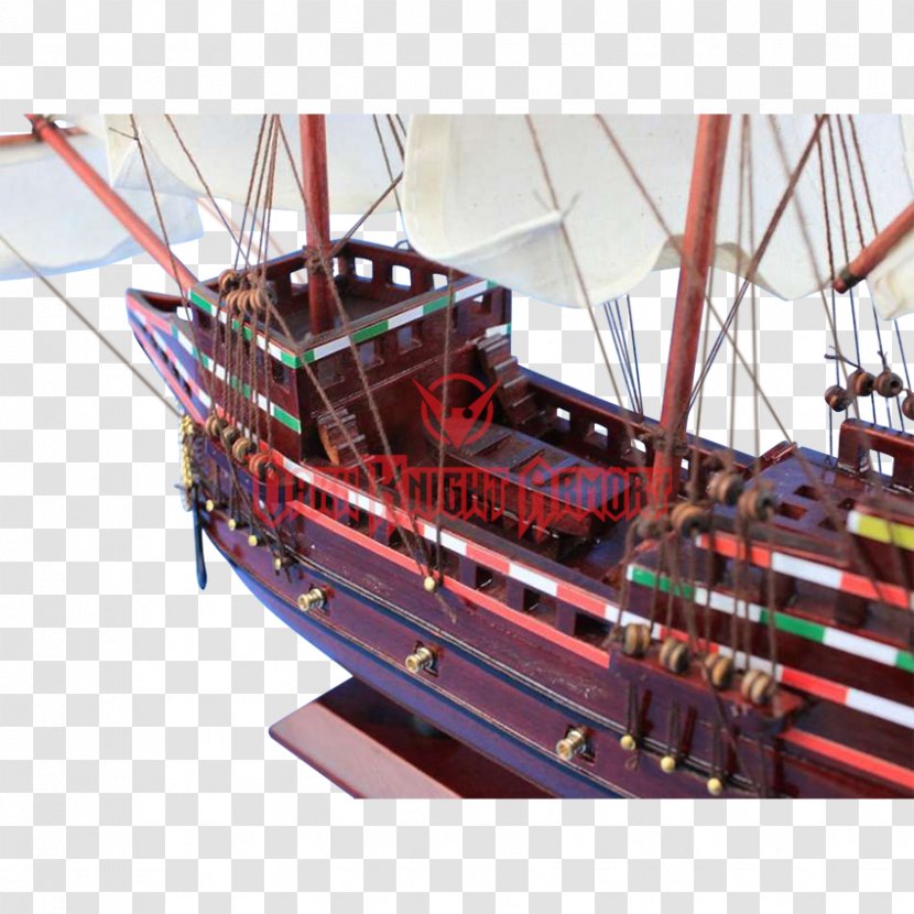 Galleon Ship Model Mayflower Sailing - Naval Architecture - Replica Transparent PNG