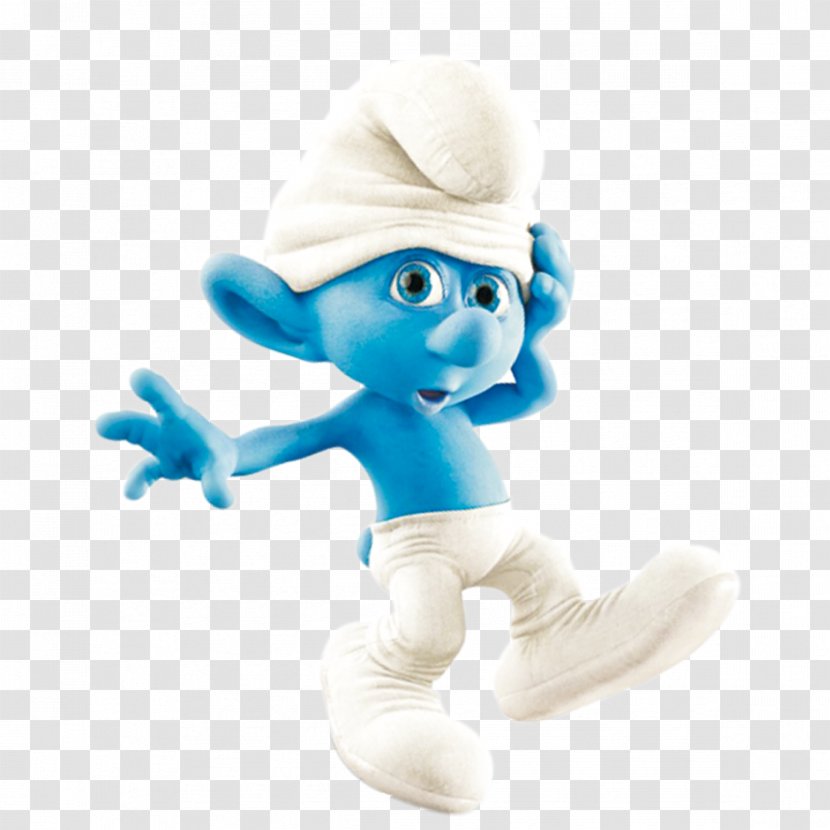 Papa Smurf Smurfette The Smurfs - Textile - Lovely Transparent PNG