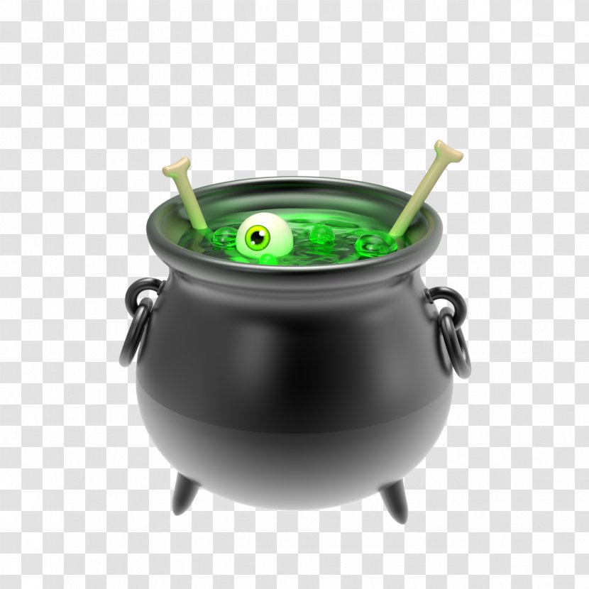 Cauldron Clip Art Vector Graphics Illustration - Cookware And Bakeware - Fiddlehead Brewing Transparent PNG