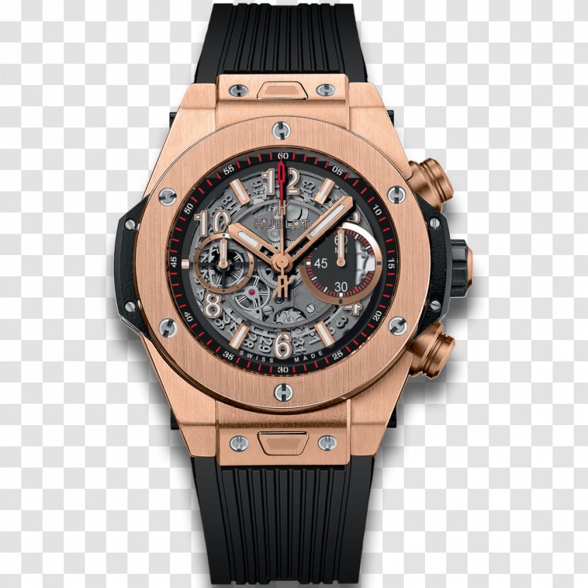 Hublot Classic Fusion Automatic Watch Big Bang Ferrari Unico - Strap Transparent PNG