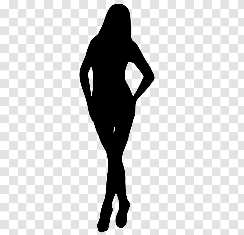 Silhouette Woman Female Clip Art - Frame Transparent PNG