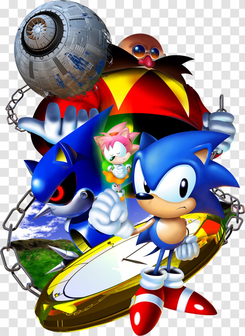 Sonic CD The Hedgehog 3 4: Episode II Adventure 2 - Sega Transparent PNG