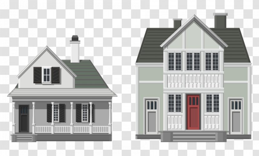 House Architecture Illustration - Cottage - Building Material Luxury Free Vector Transparent PNG