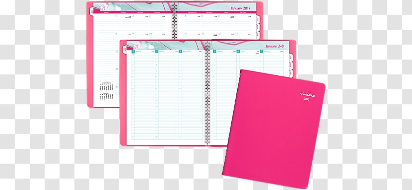 Paper Marbling Product July Pink M - Material - Hourly Schedule Appointment Book Transparent PNG