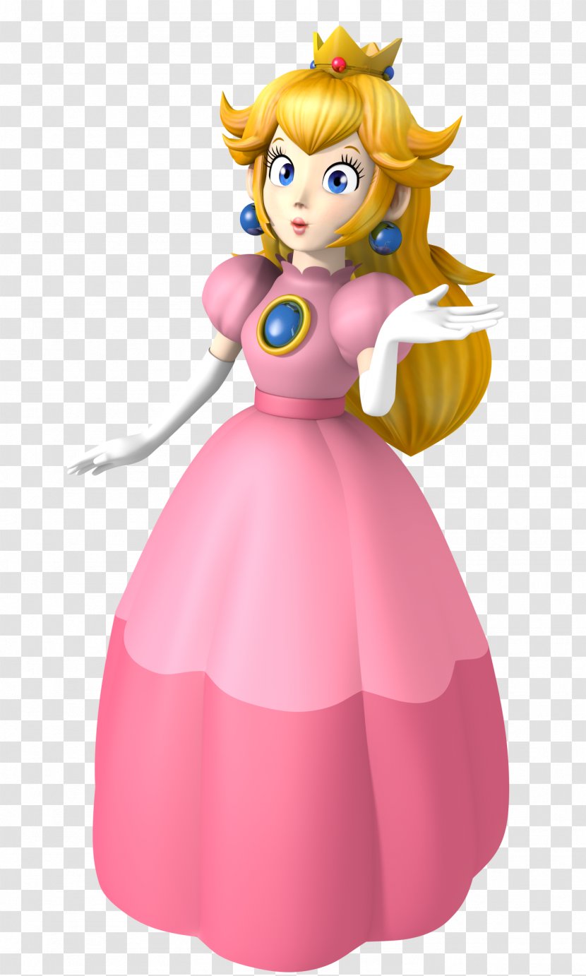 Princess Peach Nintendo 64 Mario Party 2 Bros. 8 - Heart Transparent PNG