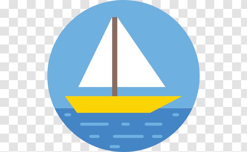 Clip Art - Area - Sailing Icon Transparent PNG
