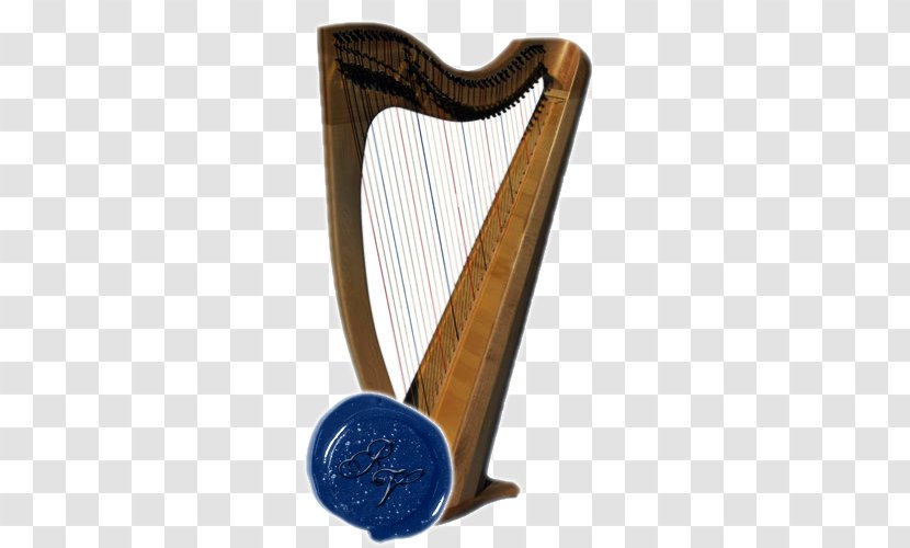 Konghou Lyre Harp - String Instrument Transparent PNG