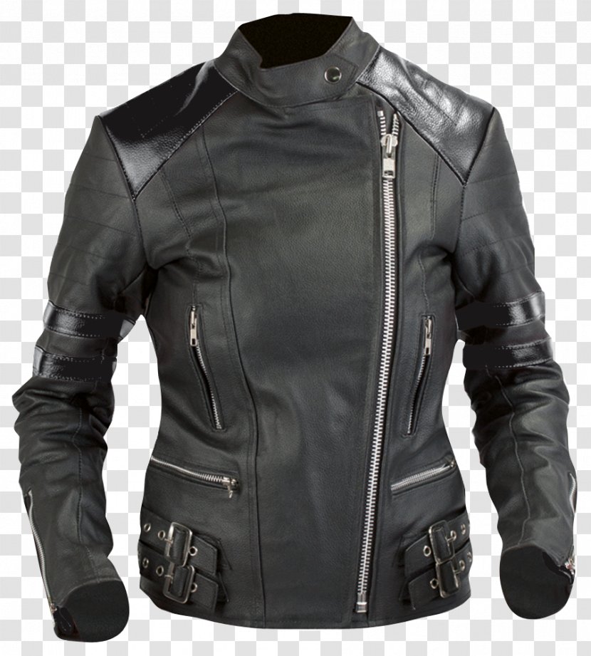 Leather Jacket Hood Lining - Black Transparent PNG