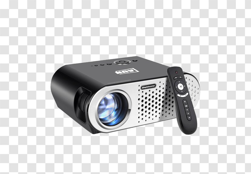 Multimedia Projectors LED-backlit LCD Light-emitting Diode Digital Light Processing - Lightemitting - Projector Transparent PNG