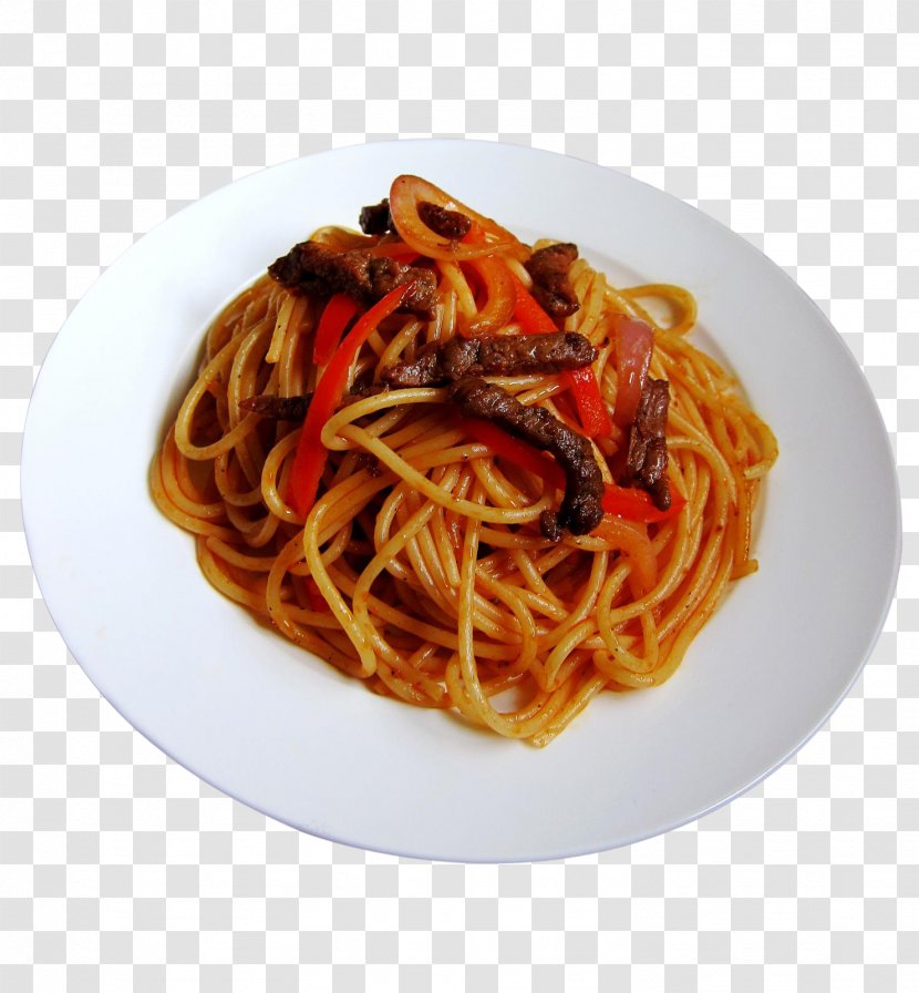 Spaghetti Alla Puttanesca Aglio E Olio Bigoli Pasta Carbonara - Bucatini - Black Pepper Beef Free Creative Cuisine Pull Transparent PNG