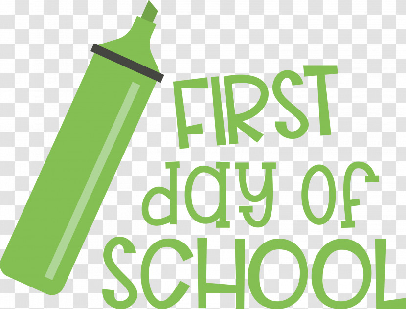 First Day Of School Education School Transparent PNG