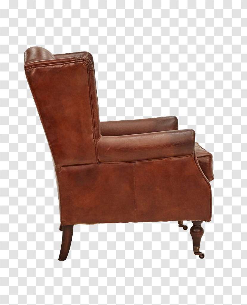 Club Chair Leather Couch Furniture Transparent PNG