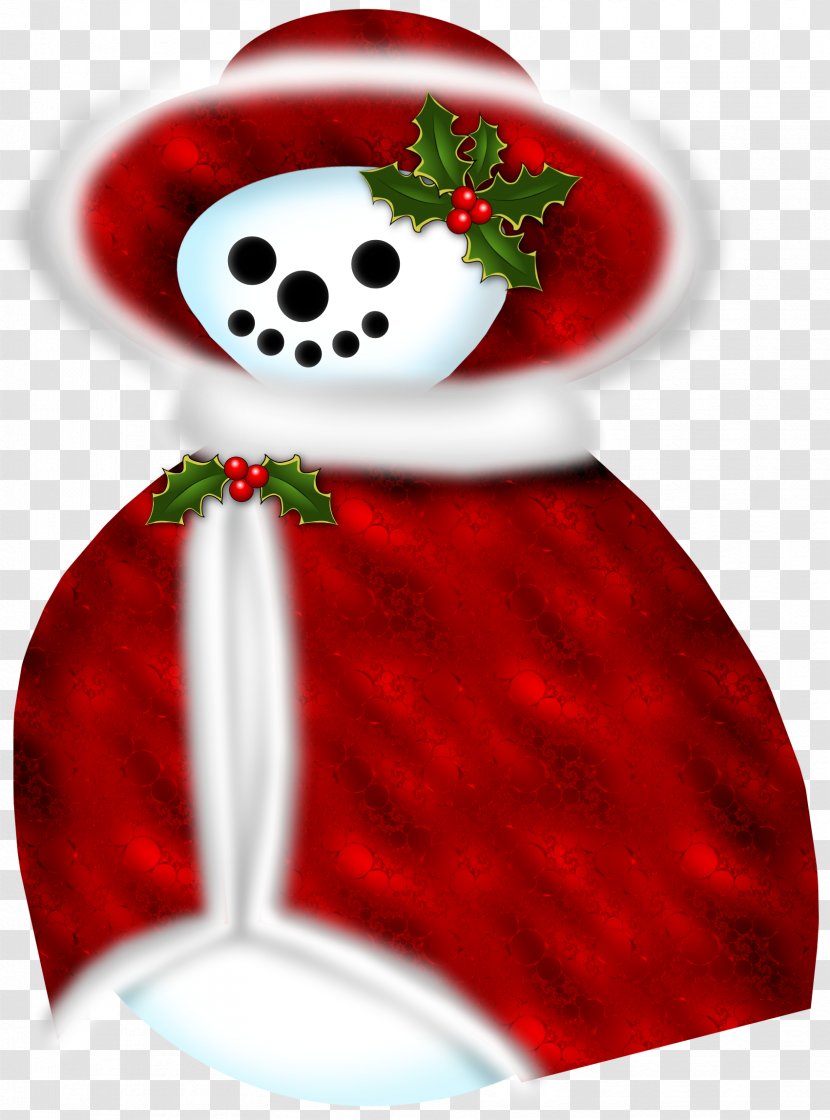 Christmas Ornament Clip Art - Fictional Character - Snowman Transparent PNG